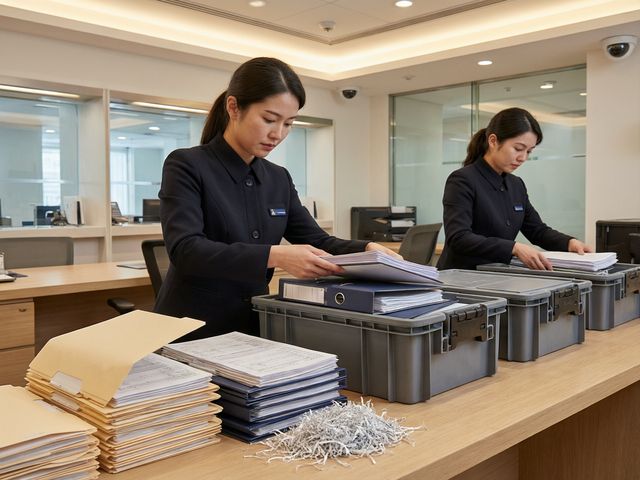 某大型银行文件档案销毁案例